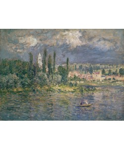 Claude Monet, Landscape with a Thunderstorm, Vetheuil, 1880 (oil on canvas)