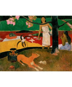 Paul Gauguin, Tahitian Pastorals, 1893 (oil on canvas)