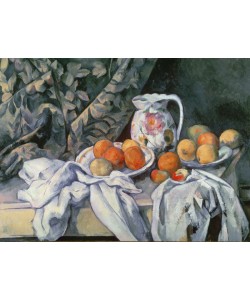 Paul Cézanne, Still life with drapery, c.1899 (oil on canvas)