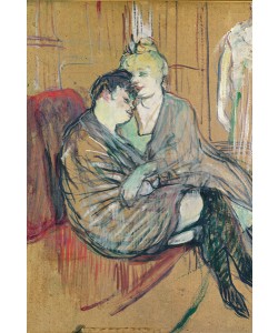 Henri de Toulouse-Lautrec, The Two Friends, 1894 (oil on card)