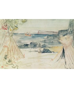 Henri de Toulouse-Lautrec, Paul and Virginie, 1896 (watercolour and pencil on paper)