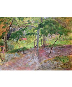 Paul Gauguin, Tropical Landscape, Martinique, 1887 (oil on canvas)