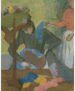 Edgar Degas, At the Milliner's, c.1898 (pastel on paper)