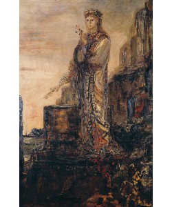 Gustave Moreau, Helen on the Ramparts of Troy (oil on canvas)