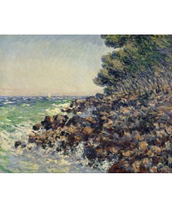 Claude Monet, Cap Martin, 1884 (oil on canvas)