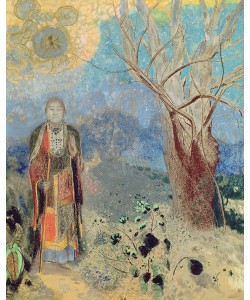 Odilon Redon, The Buddha, c.1905 (pastel on paper)