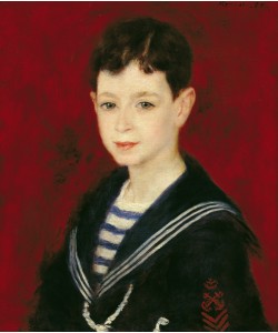 Pierre-Auguste Renoir, Portrait of Fernand Halphen (1872-1917) 1880 (oil on canvas)