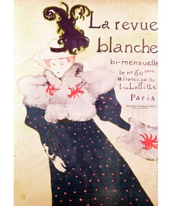 Henri de Toulouse-Lautrec, Poster advertising 'La Revue Blanche', 1895 (litho)