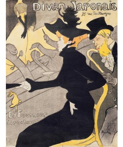 Henri de Toulouse-Lautrec, Poster advertising 'Le Divan Japonais', 1892 (litho)