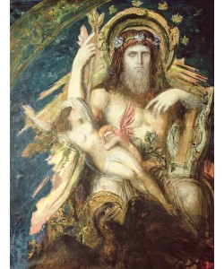 Gustave Moreau, Jupiter and Semele (oil on canvas)