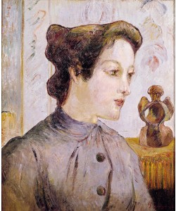 Paul Gauguin, Portrait of a Young Woman, 1886 (oil on canvas)