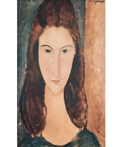Amedeo Modigliani, Portrait of a Young Girl (oil on canvas)