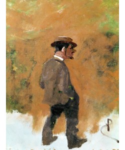 Rene Princeteau, Henri de Toulouse-Lautrec (1864-1901) aged 19, 1883 (oil on canvas)