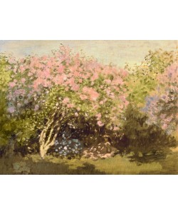 Claude Monet, Lilac in the Sun, 1873 (oil on canvas)