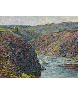 Claude Monet, Ravines of the Creuse at the End of the Day, 1889 (oil on canvas)