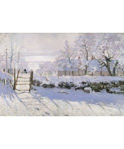 Claude Monet, The Magpie, 1869 (oil on canvas)