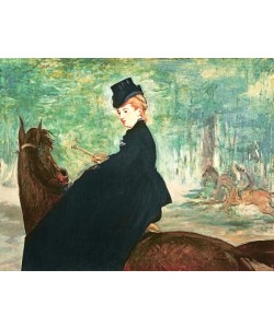 Edouard Manet, The Horsewoman, 1875 (oil on canvas)