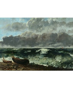 Gustave Courbet, The Stormy Sea or, The Wave, 1870 (oil on canvas)