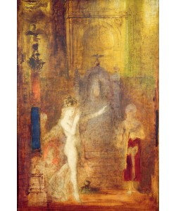 Gustave Moreau, Salome dancing before Herod, c.1876 (oil on panel)