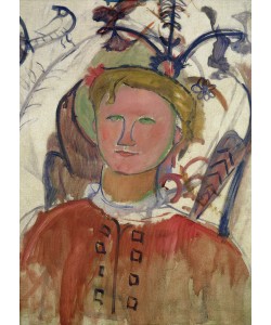 Amedeo Modigliani, Marie Vassilieff (1884-1957) (oil on canvas)