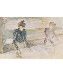 Henri de Toulouse-Lautrec, The Laundresses (oil on canvas)