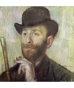Edgar Degas, Zachary Zakarian, c.1885 (pastel on board)