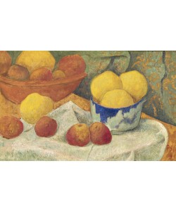 Paul Serusier, Apples with a Blue Dish, 1922 (oil on canvas)