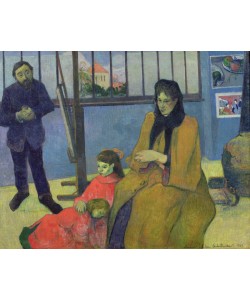 Paul Gauguin, The Schuffenecker Family, or Schuffenecker's Studio, 1889 (oil on canvas)