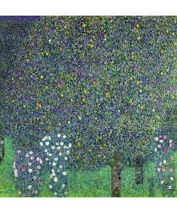 Gustav Klimt, Roses under the Trees, c.1905 (oil on canvas)