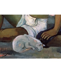 Paul Gauguin, Eiaha Ohipa or Tahitians in a Room, 1896 (oil on canvas) (detail of 47617)