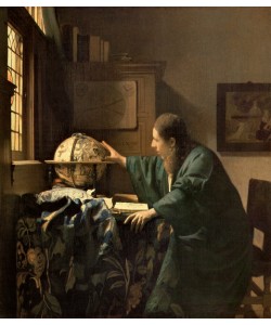 Jan Vermeer, The Astronomer, 1668 (oil on canvas)