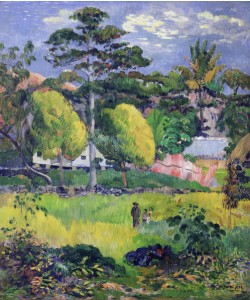 Paul Gauguin, Landscape, 1901 (oil on canvas)