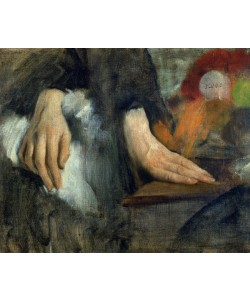 Edgar Degas, Study of Hands, 1859-60 (oil on canvas)
