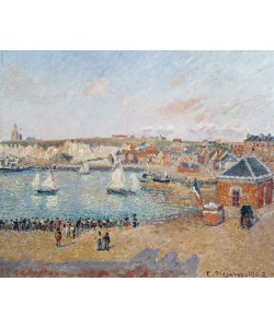 Camille Pissarro, The Outer Harbour at Dieppe, 1902 (oil on canvas)