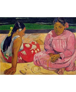Paul Gauguin, Women of Tahiti, On the Beach, 1891 (oil on canvas)