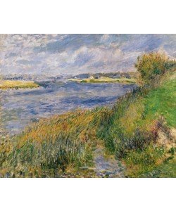 Pierre-Auguste Renoir, The Banks of the Seine, Champrosay, 1876 (oil on canvas)