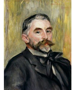 Pierre-Auguste Renoir, Portrait of Stephane Mallarme (1842-98) 1892 (oil on canvas)