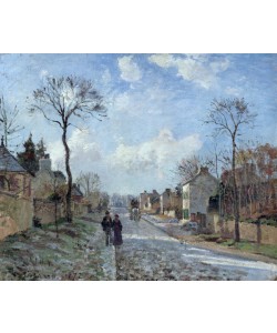 Camille Pissarro, The Road to Louveciennes, 1872 (oil on canvas)