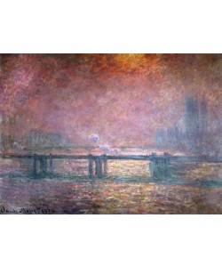 Claude Monet, The Thames at Charing Cross, 1903 (oil on canvas)