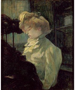Henri de Toulouse-Lautrec, The Milliner, 1900 (board)