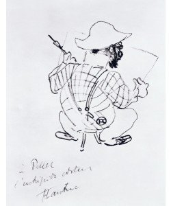 Henri de Toulouse-Lautrec, Self Portrait, 1896 (crayon)