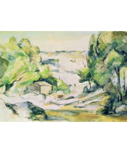 Paul Cézanne, Countryside in Provence (w/c on paper)