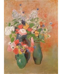 Odilon Redon, Still Life of Flowers, 1910 (oil on canvas)