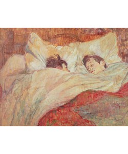 Henri de Toulouse-Lautrec, The Bed, c.1892-95 (oil on cardboard)