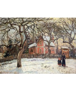 Camille Pissarro, Chestnut Trees at Louveciennes, c.1871-2 (oil on canvas)