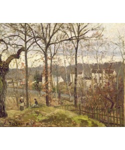 Camille Pissarro, Winter Landscape at Louveciennes, c.1870 (oil on canvas)
