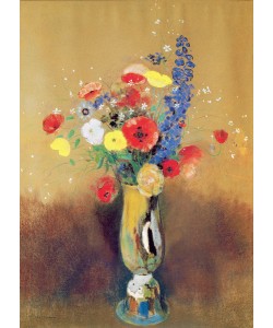 Odilon Redon, Wild flowers in a Long-necked Vase, c.1912 (pastel on paper)