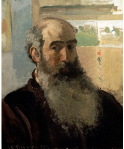 Camille Pissarro, Self Portrait, 1873 (oil on canvas)