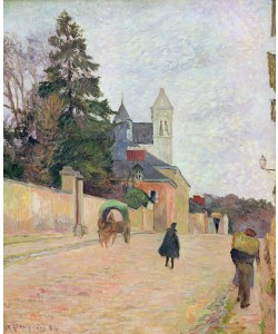 Paul Gauguin, A Village Road, 1884 (oil on canvas)
