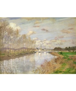 Claude Monet, The Yacht at Argenteuil, 1875 (oil on canvas)